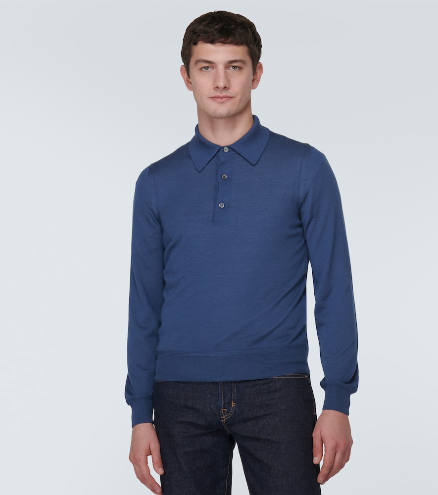  Tom Ford Tom Ford Polopullover Aus Kaschmir Und Seide 