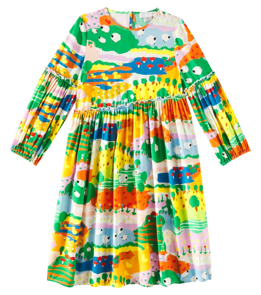 Stella McCartney Kids Patch-appliqué dress