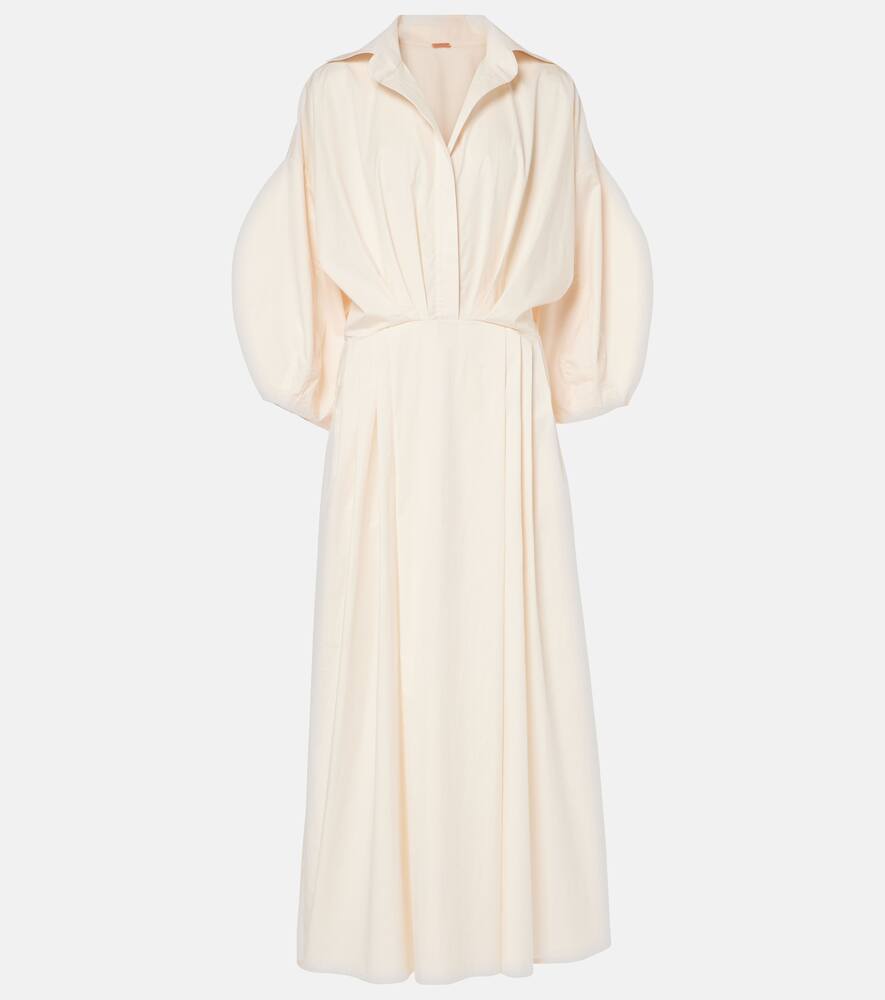 Johanna Ortiz Cotton poplin shirt dress