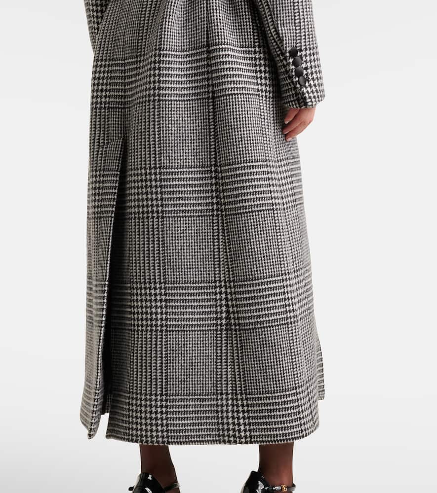 Dolce & Gabbana Check-pattern Coat In Multicoloured