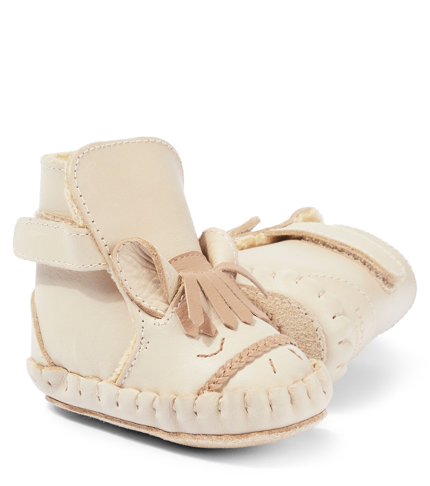  Donsje Donsje Baby Kapi Leather Booties 