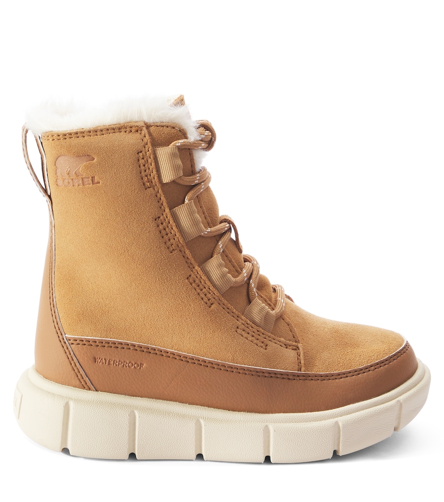 Sorel Kids Sorel Kids Schneestiefel Explorer Iii Lace Aus Veloursleder 