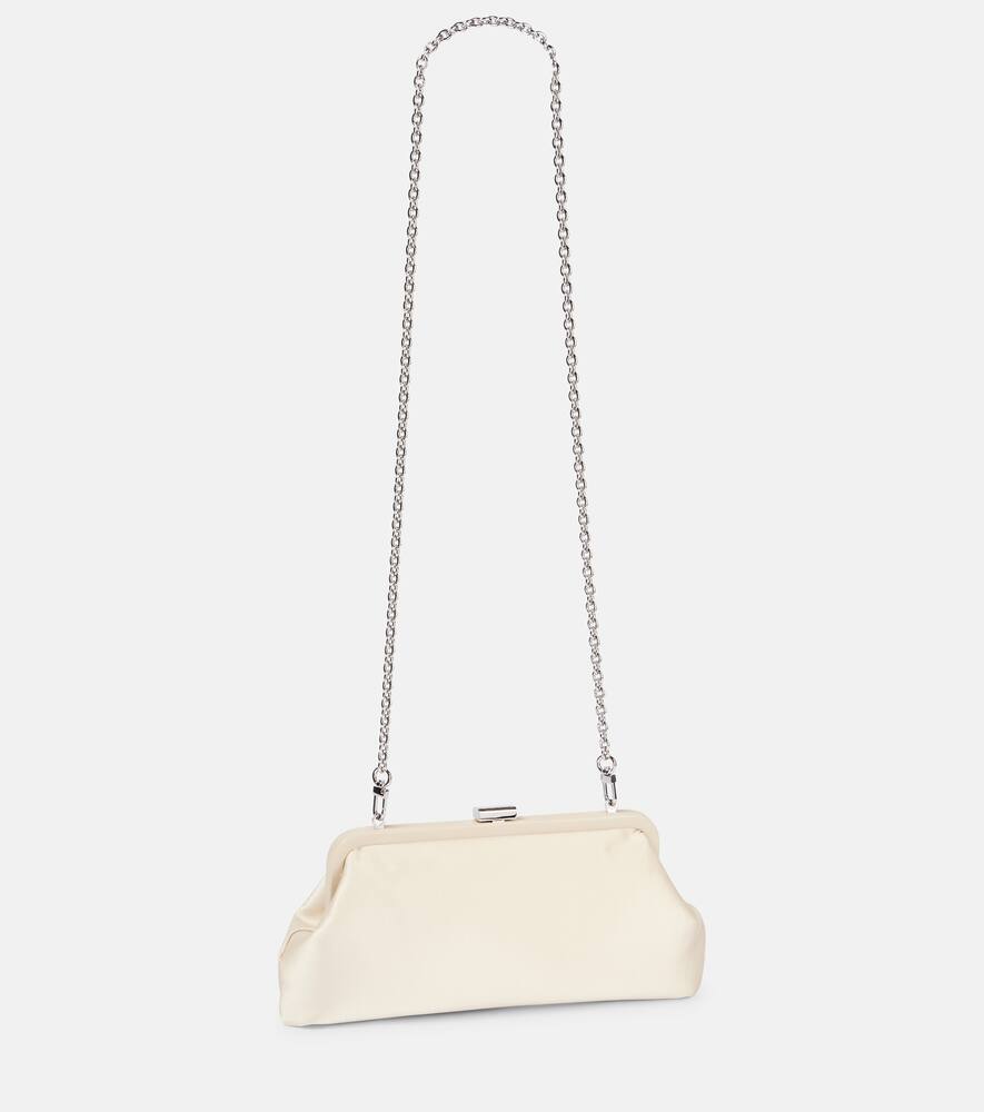 【Vivienne Westwood】 Dorothy embroidered satin clutch Dorothy embroidered satin clutch in blue - Vivienne Westwood
