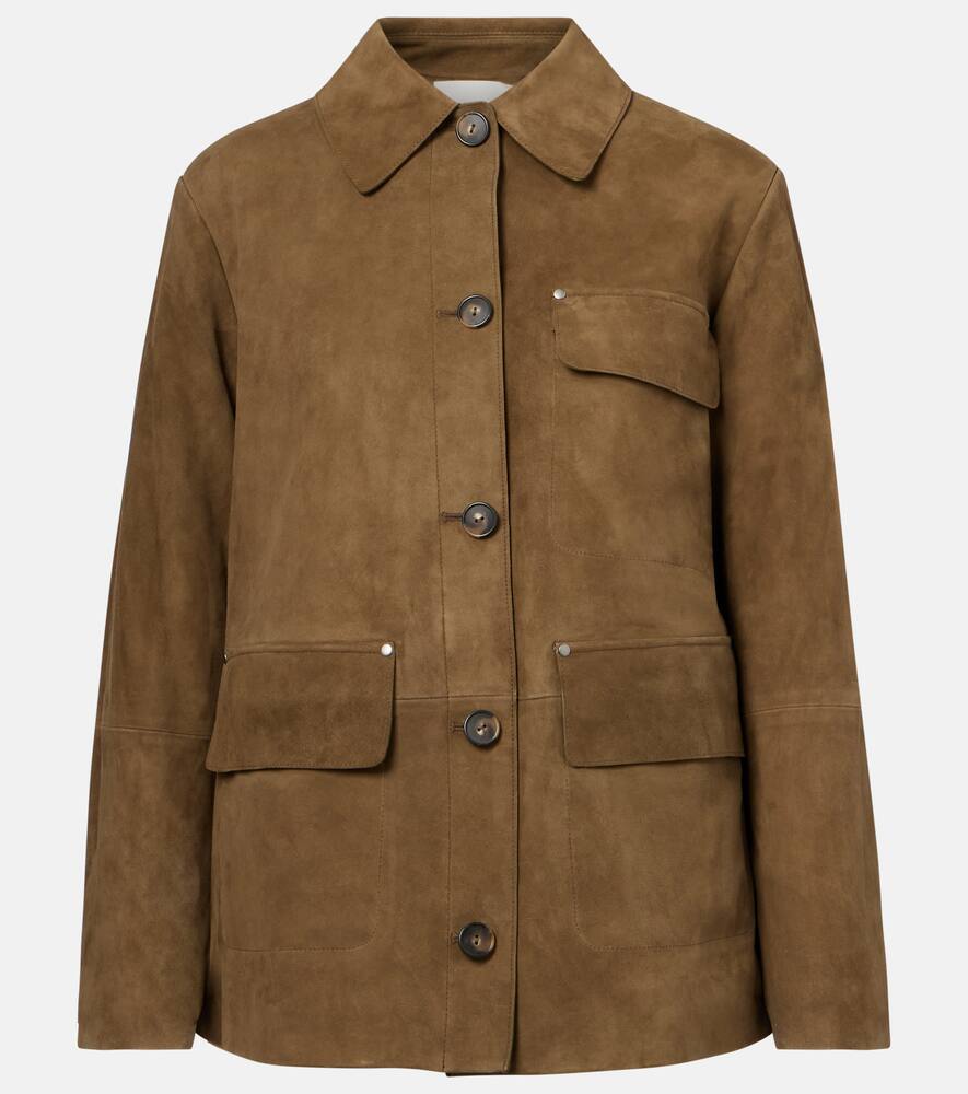 Vince Oversized suede jacket