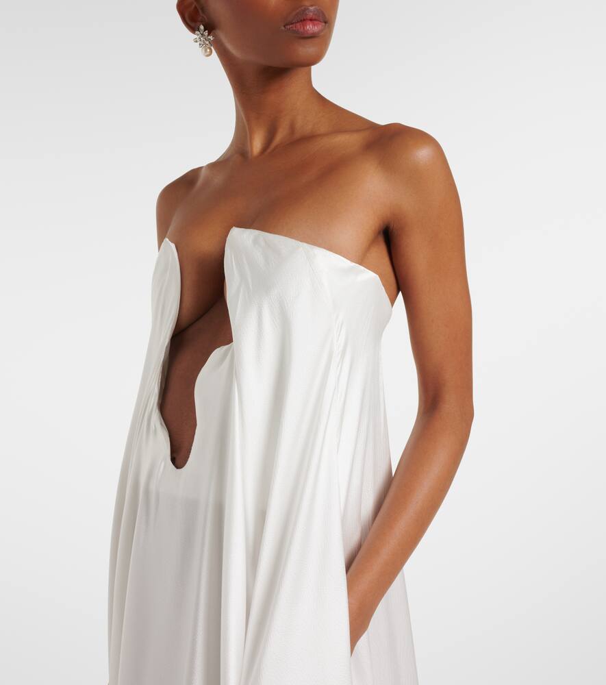 Christopher Esber Salacia Silk Maxi Dress In White