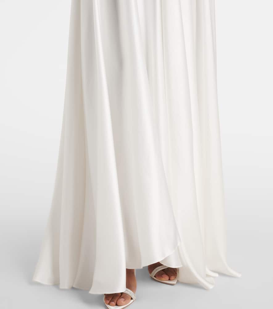 Christopher Esber Salacia Silk Maxi Dress In White