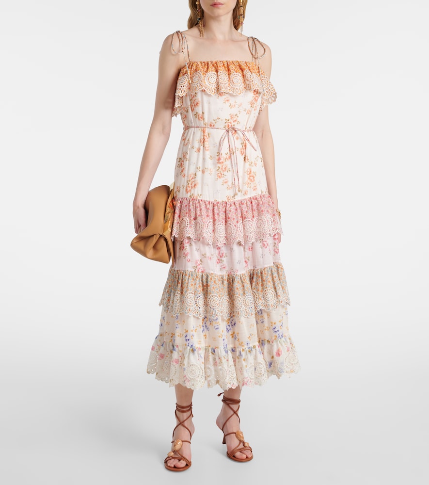 Zimmermann Lucky tiered cotton maxi dress