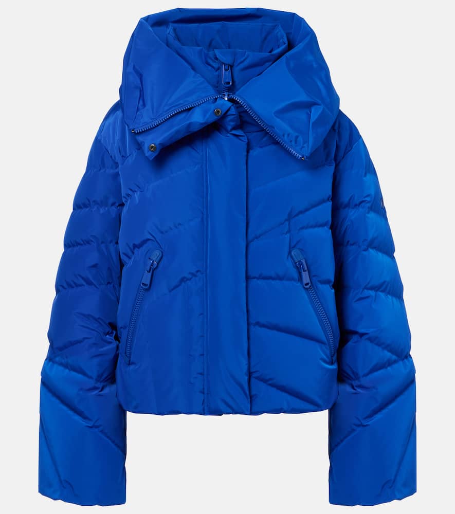Goldbergh Womens Liora Puffer Shell-down Ski Jacket 5634 Dazzling Blue In Blue