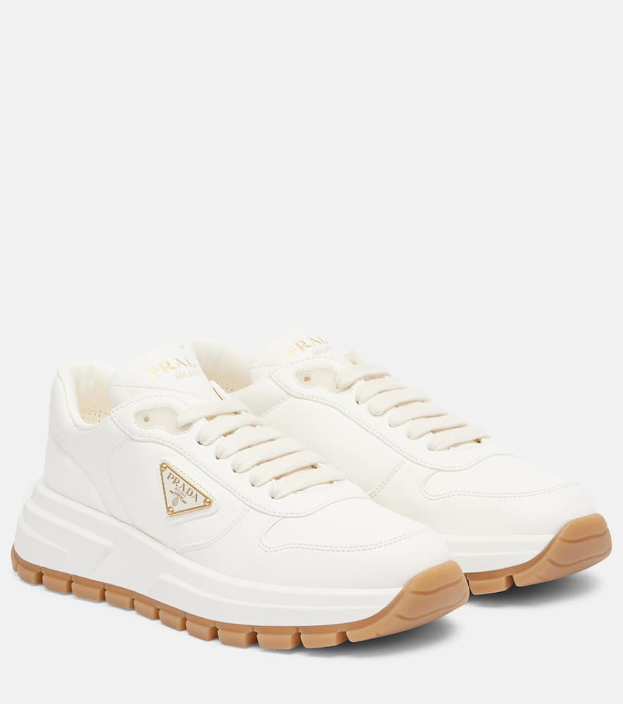 Prada Trail Leather Low-top Sneakers