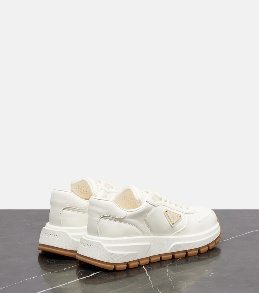 Prada Trail Leather Low-top Sneakers