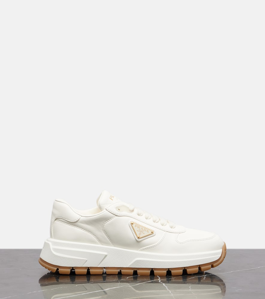 Prada Trail Leather Low-top Sneakers