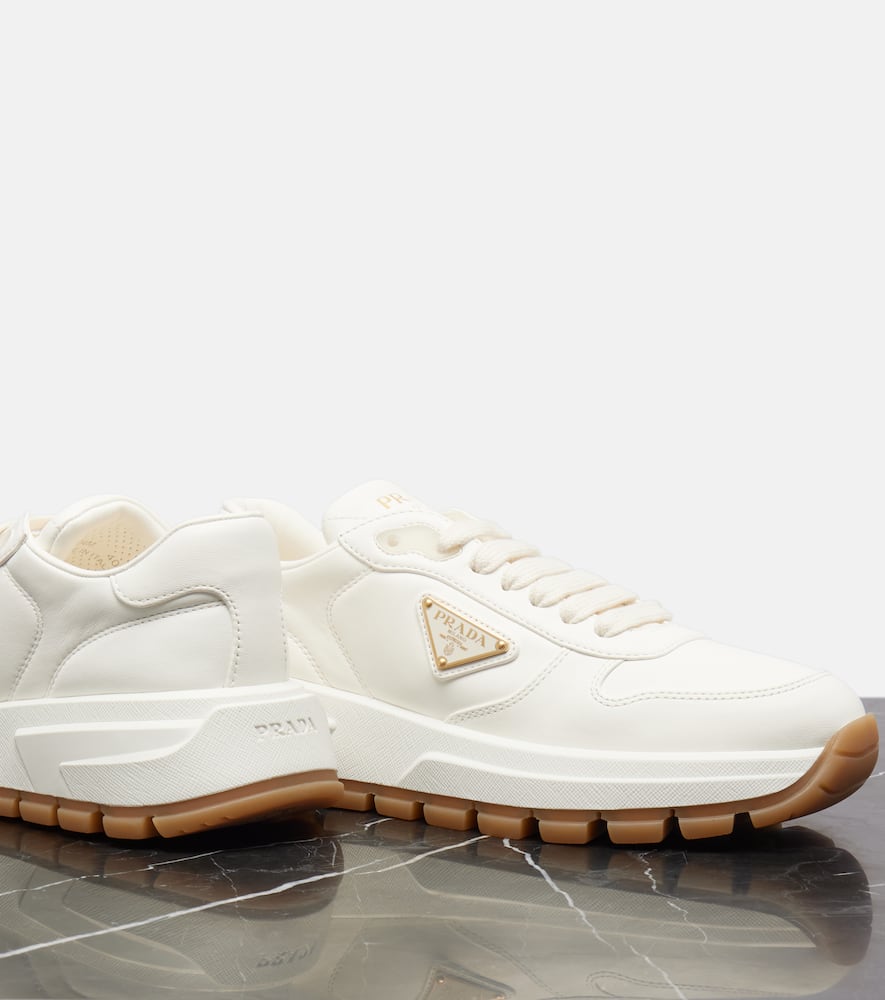 Prada Trail Leather Low-top Sneakers