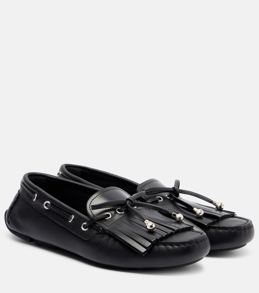 Jimmy Choo Chaussures bateau Manon en cuir