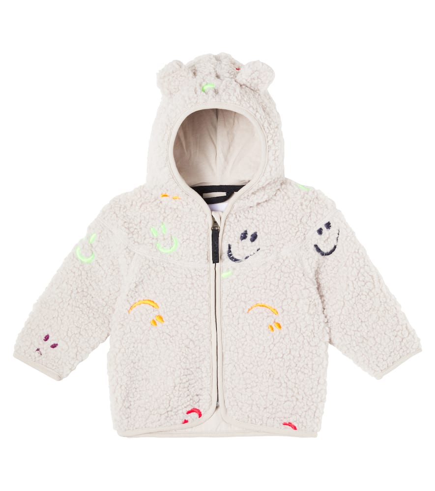 Molo Baby Ummi Fleece Jacket In Neutral