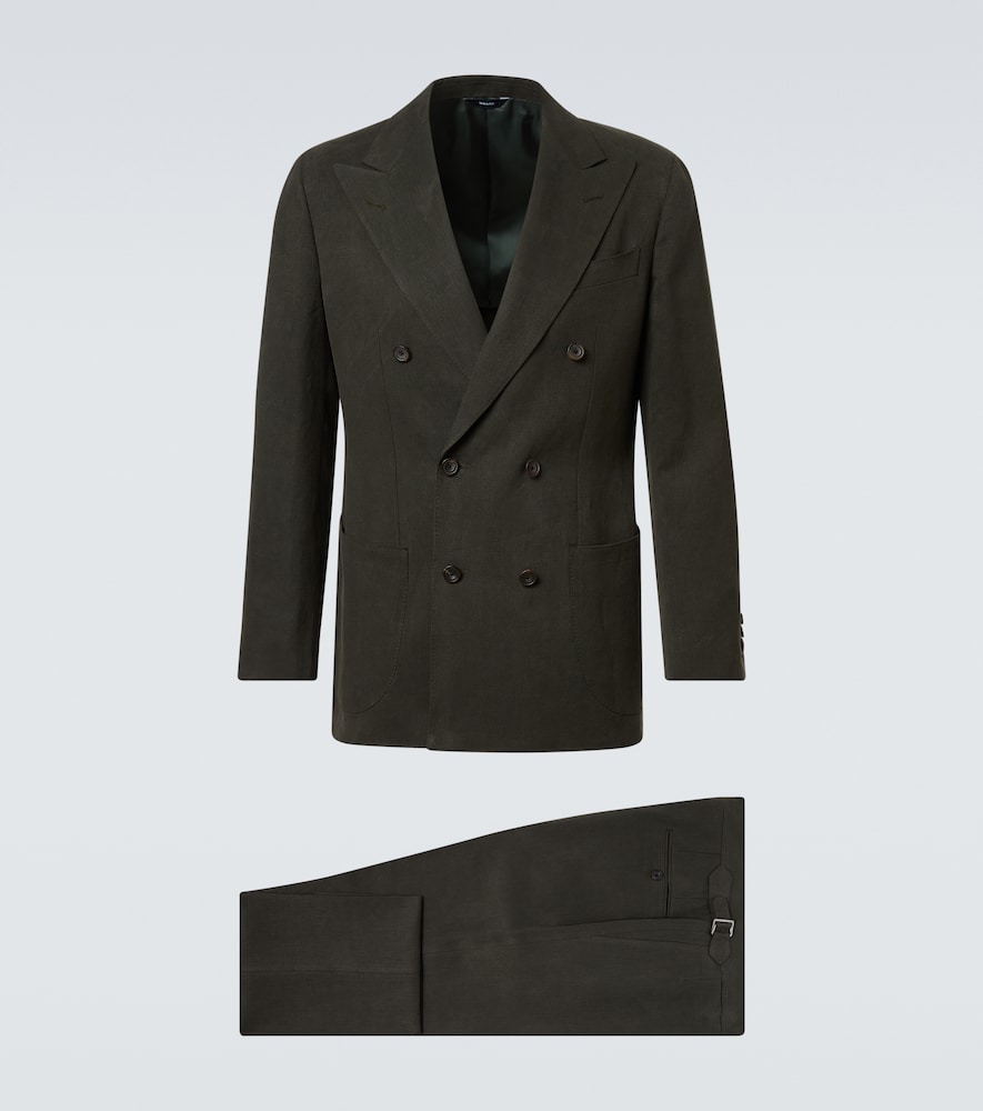 Thom Sweeney Men's Green Linen Suit UK Size 42 - Mytheresa