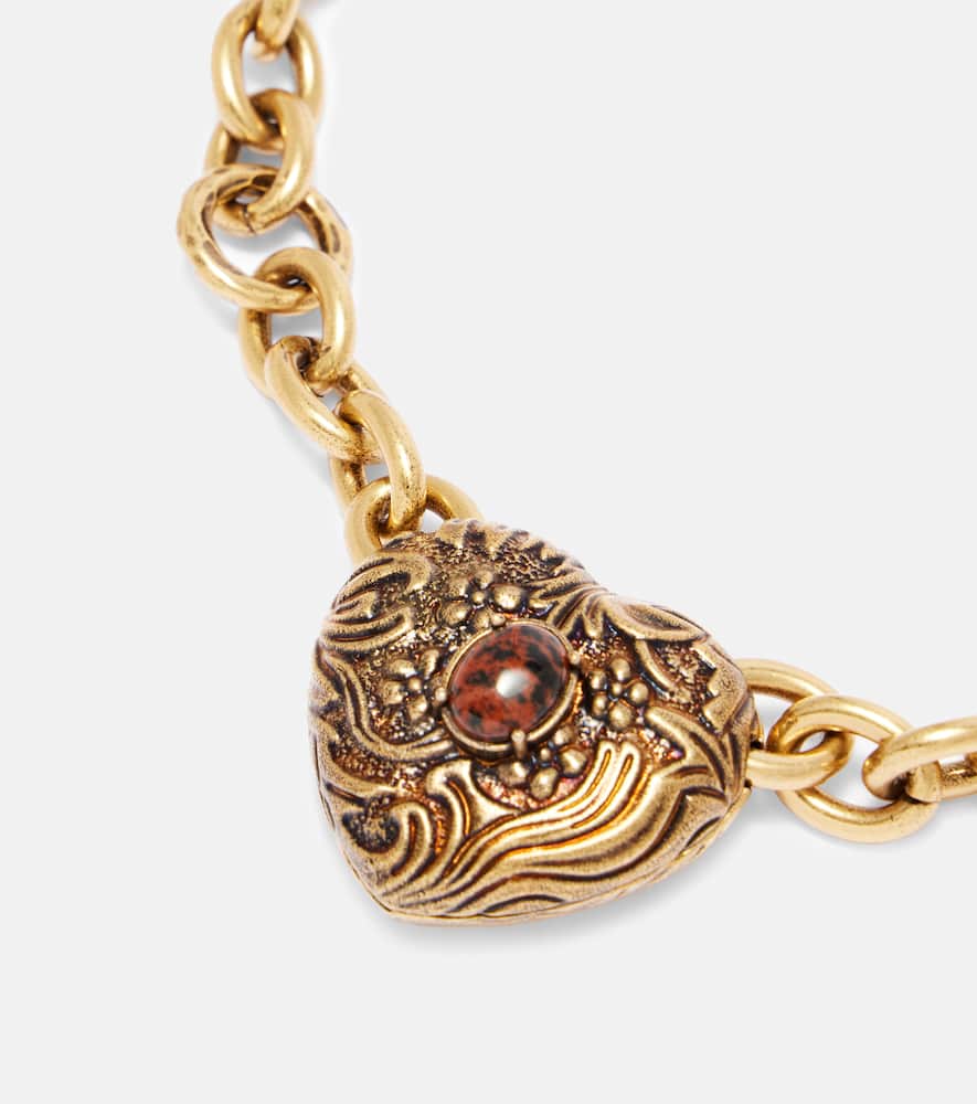 Chloé Château Treasures Chain Necklace In Gold