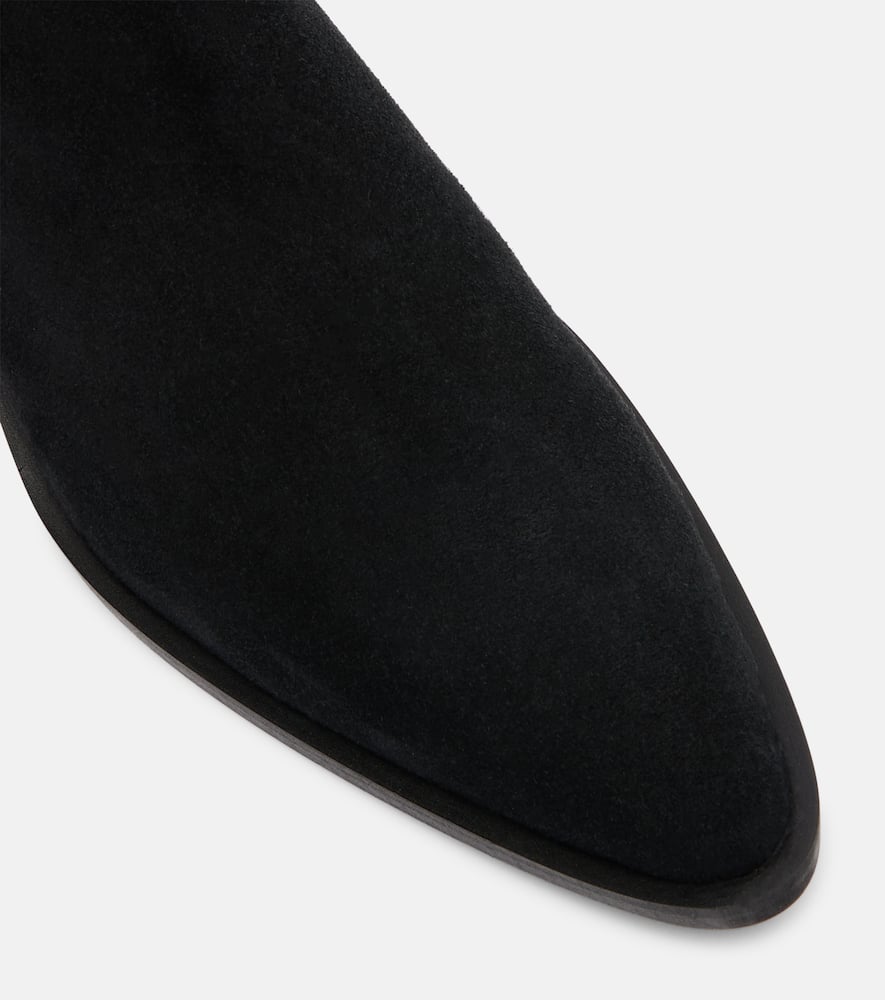 A.emery A. Emery Hudson Suede Ankle Boots In Black