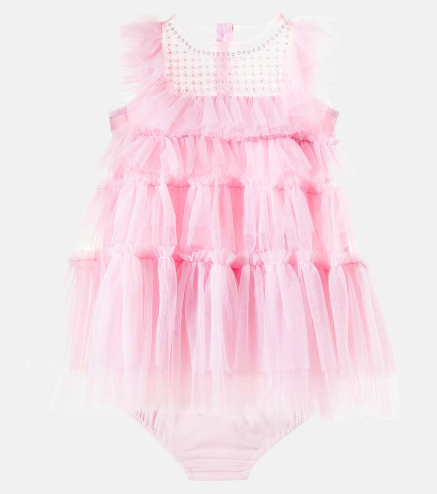 Tutu Du Monde Baby Bright Star Set Of Dress And Bloomers In Pattern