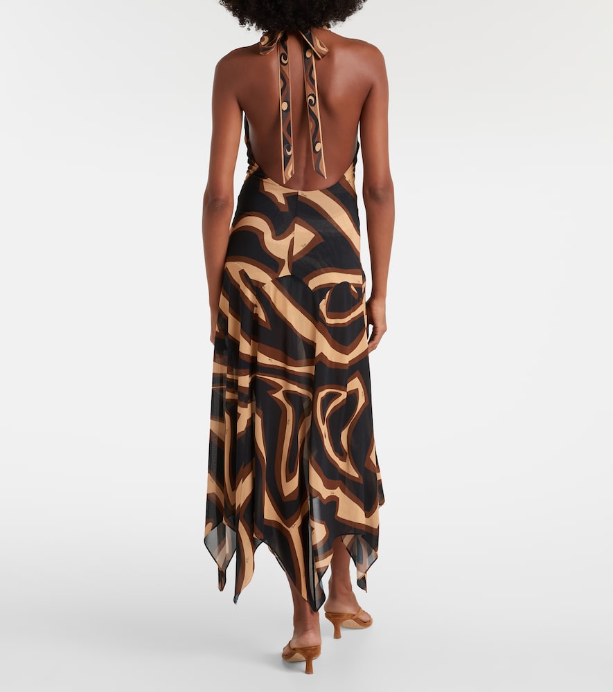  Pucci Pucci Midikleid Labirinto Aus Jersey 