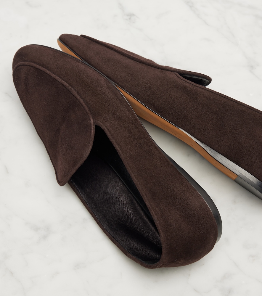  The Row The Row Awar Suede Loafers 