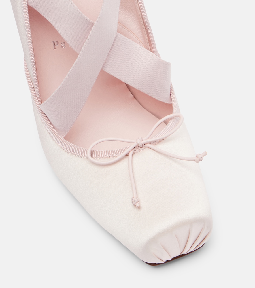  Christian Louboutin Christian Louboutin Cassiastic 100 Crãªpe Satin Pumps 