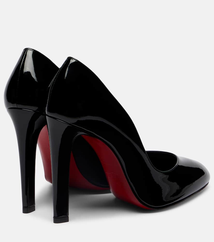 Christian Louboutin Fannylove Patent Leather Pumps In Black