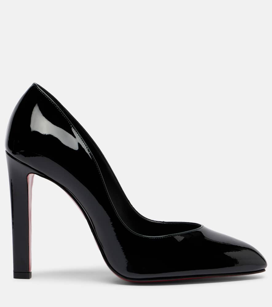 Christian Louboutin Fannylove Patent Leather Pumps In Black