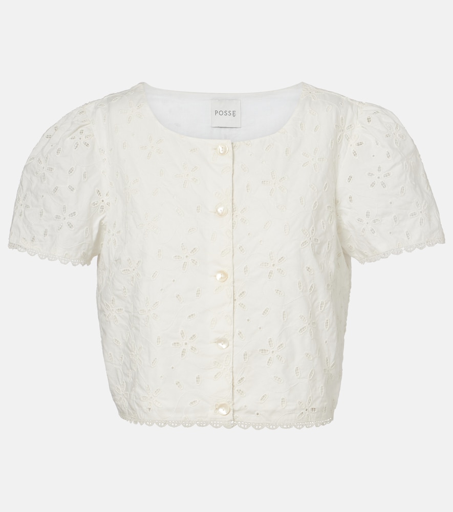 Posse Top Salma brod en coton 186 €