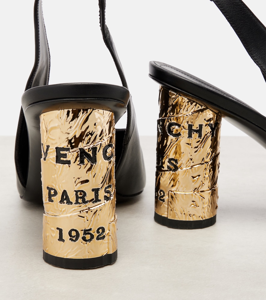 Givenchy Givenchy Slingback-pumps Tape 85 Aus Lackleder 