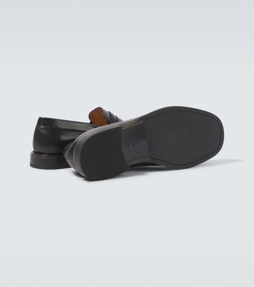  Our Legacy Our Legacy Light Leather Penny Loafers 