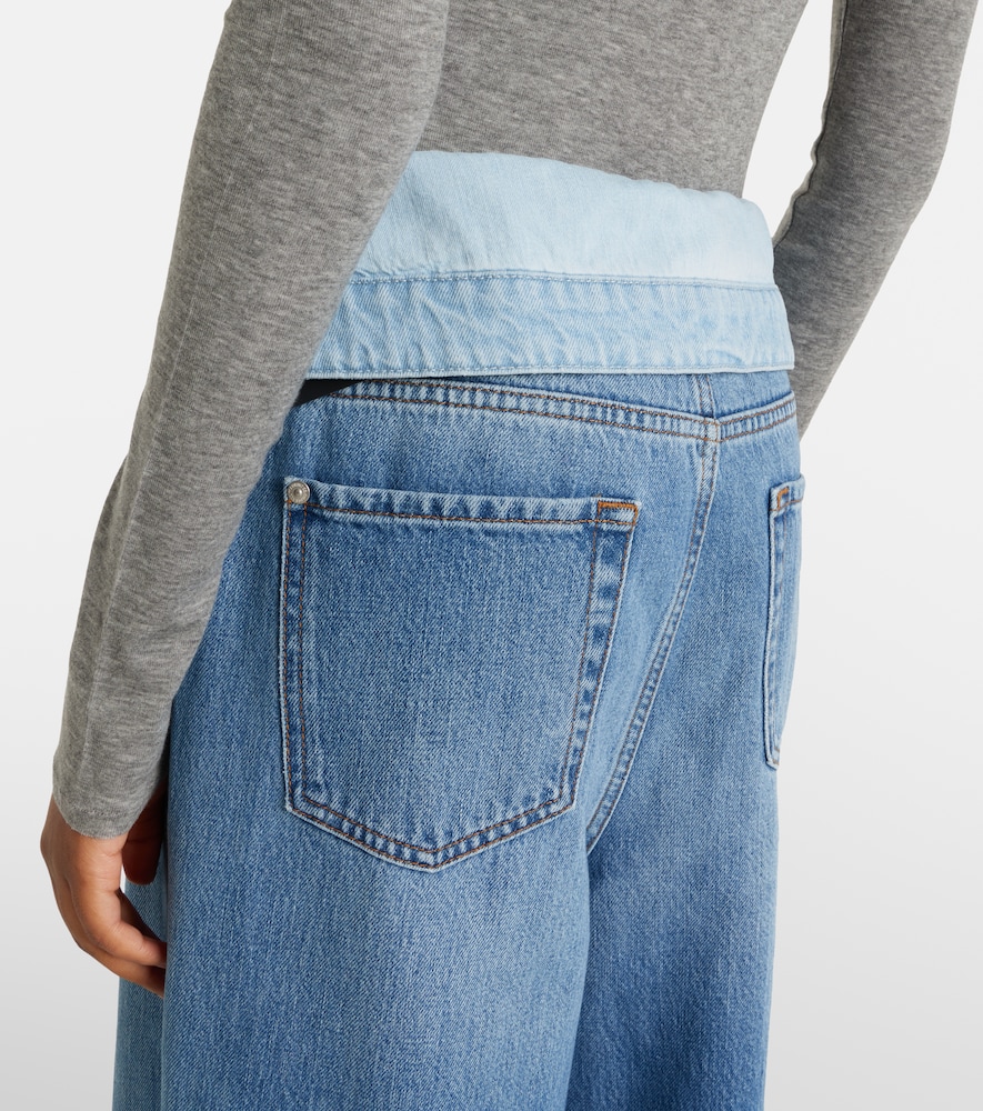 Double Layer Slouchy Wide- Leg