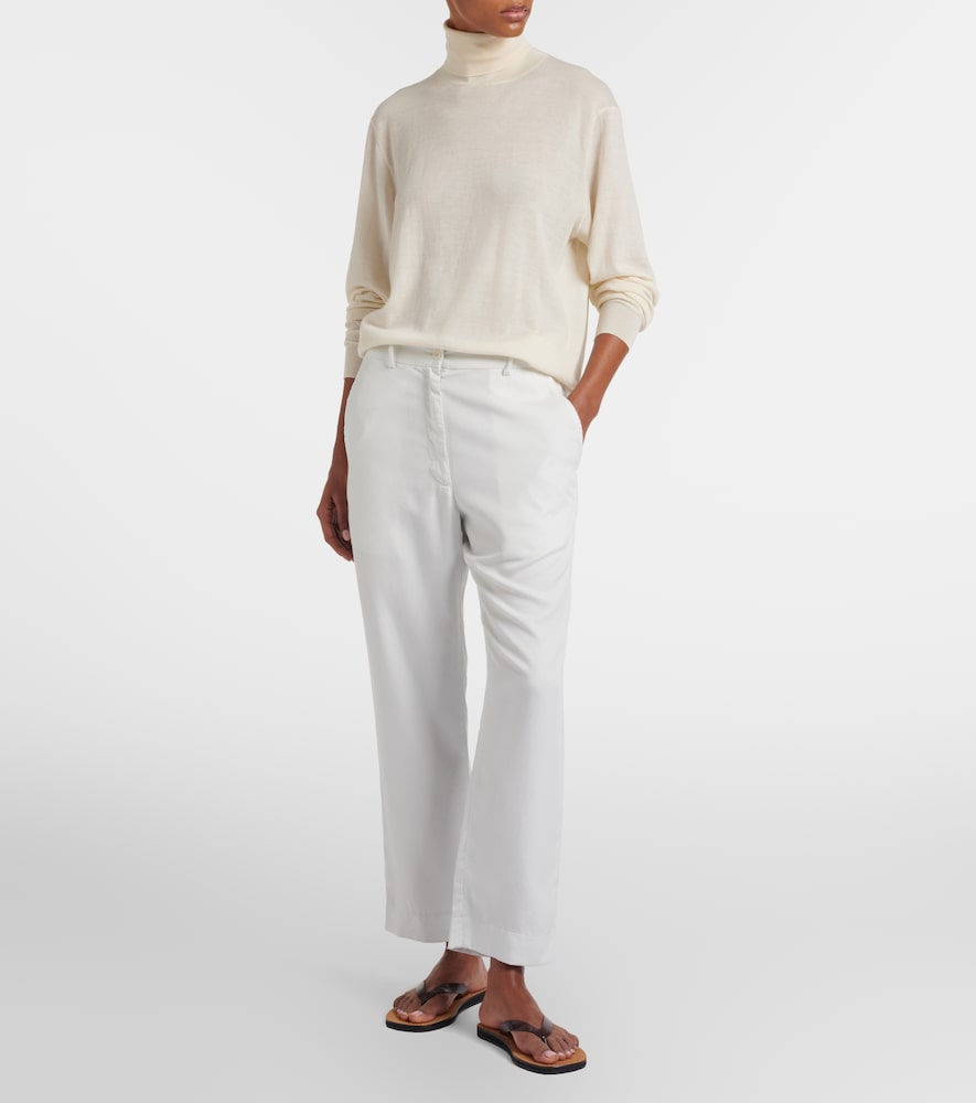 The Row Igor cotton straight pants