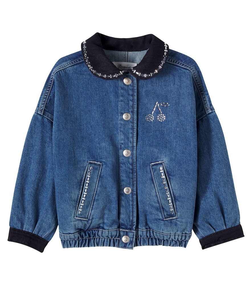 Bonpoint Lala Embellished Denim Jacket