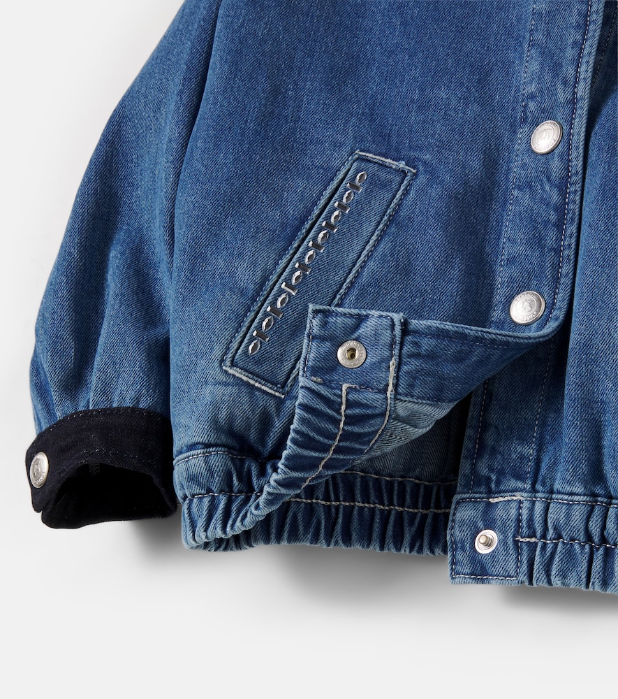  Bonpoint Bonpoint Jeansjacke Lala Mit Kristallen 