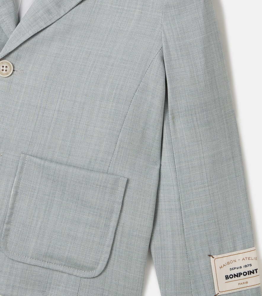  Bonpoint Bonpoint Jacke Benjamin Aus Wolle 
