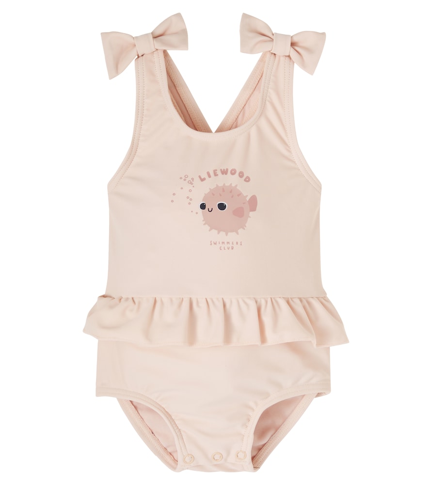 Liewood Pink Baby Amara Printed Swimsuit M Size 3 - Mytheresa