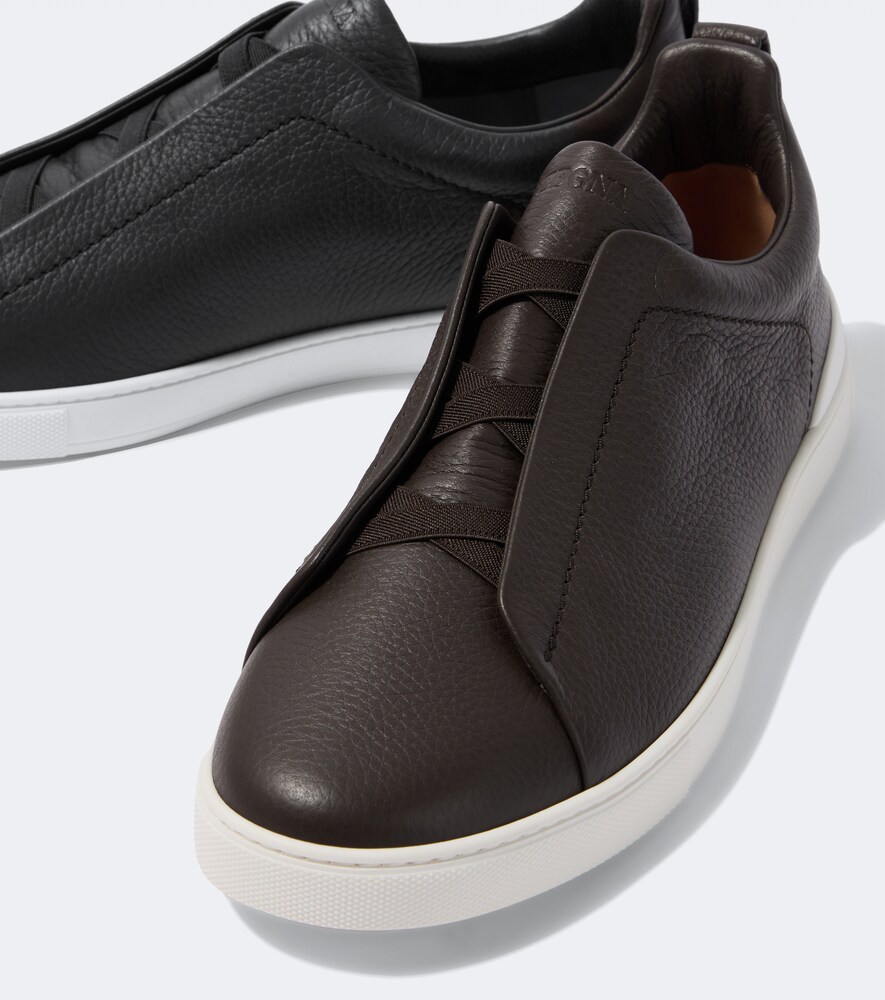  Zegna Zegna Sneakers Triple stitch Aus Leder 