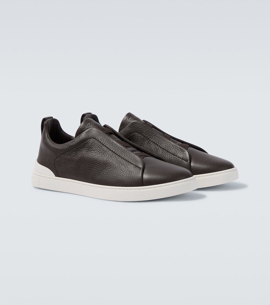  Zegna Zegna Sneakers Triple stitch Aus Leder 