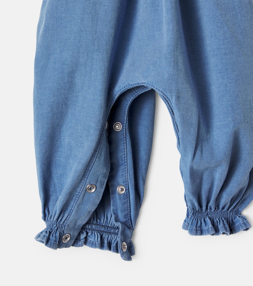  Cozmo Cozmo Baby Dora Cotton Chambray Jumpsuit 