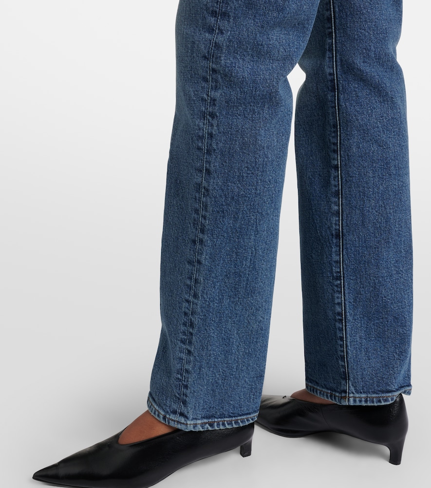  Frame Frame The Ruler Distressed Straight Jeans 