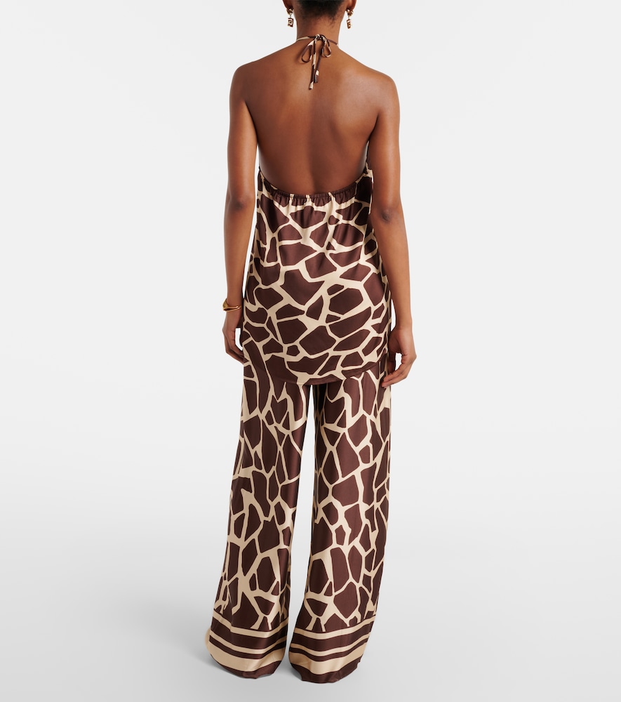  Faithfull Faithfull Weite Hose Jensen Aus Satin 