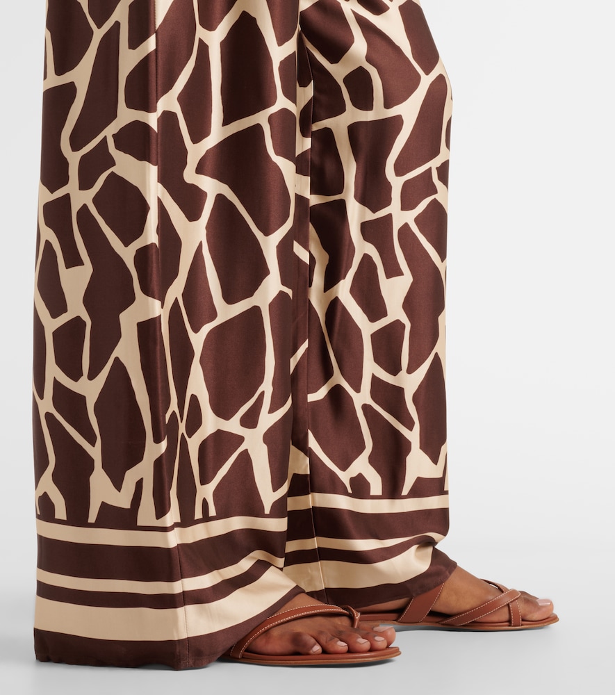  Faithfull Faithfull Weite Hose Jensen Aus Satin 