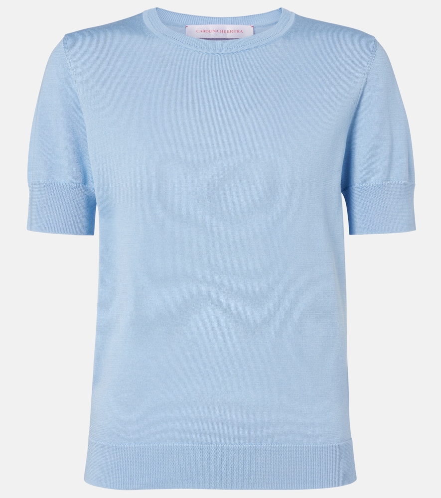 Carolina Herrera Silk and cotton sweater