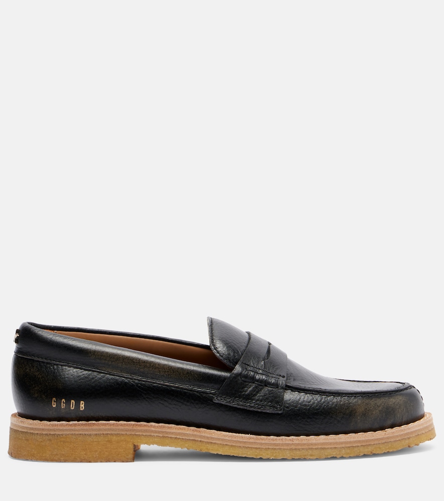  Golden Goose Golden Goose Distressed Loafers Jerry Aus Leder 