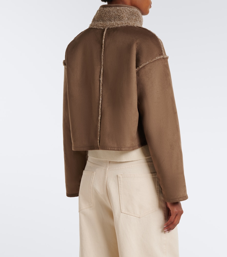 Esme Teddy-Lined Cropped Jacket