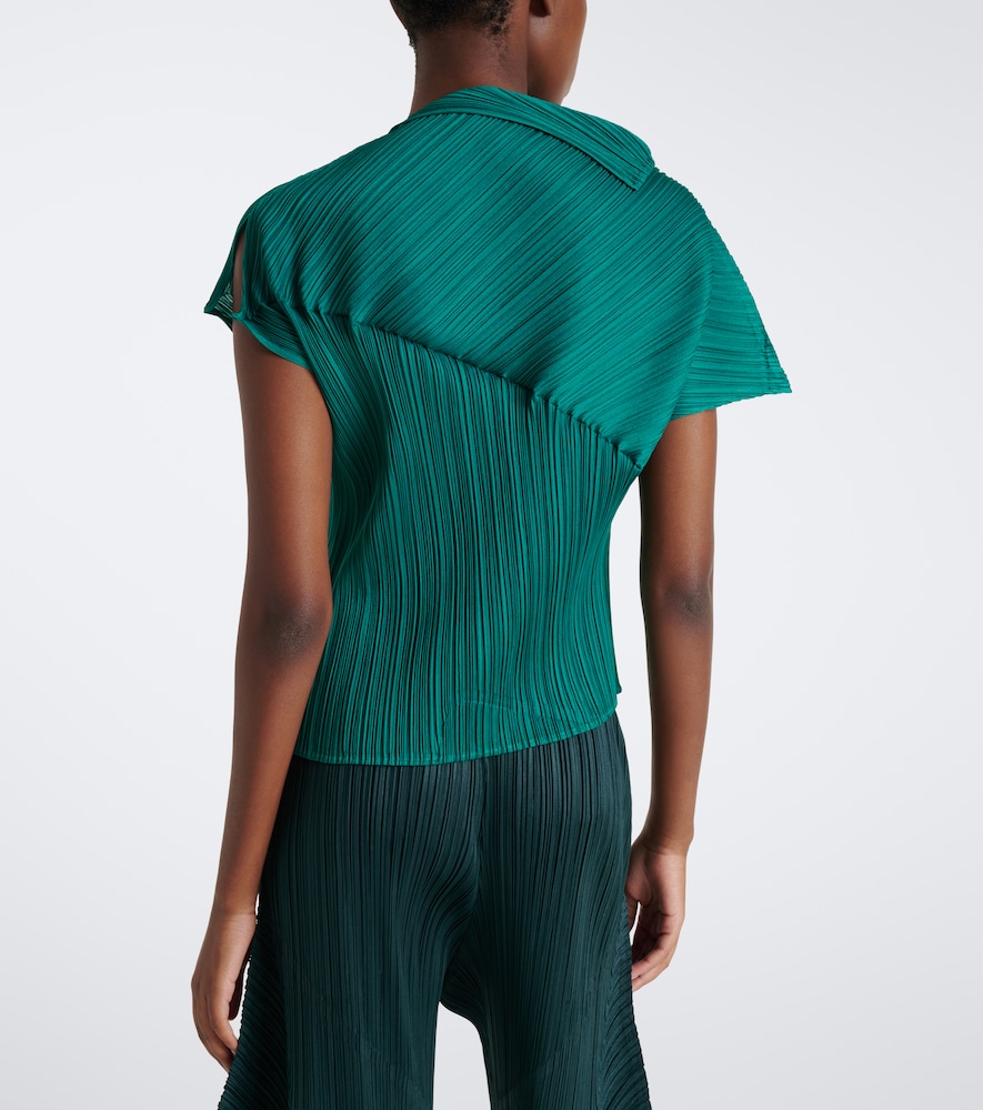 Issey Miyake Leap Pleated Top