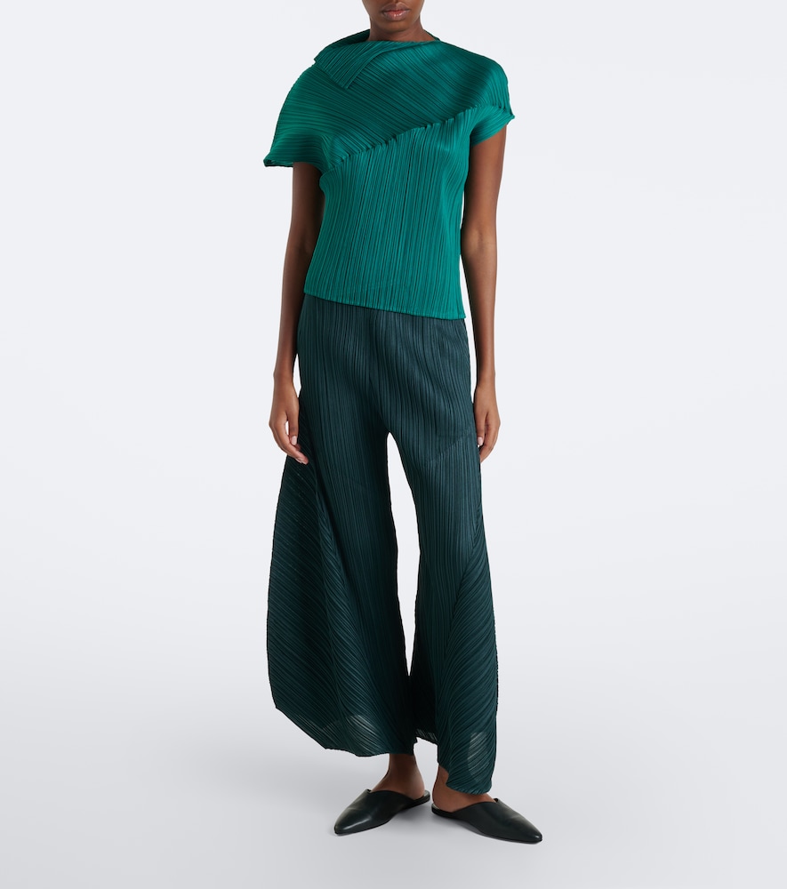 Issey Miyake Leap Pleated Top