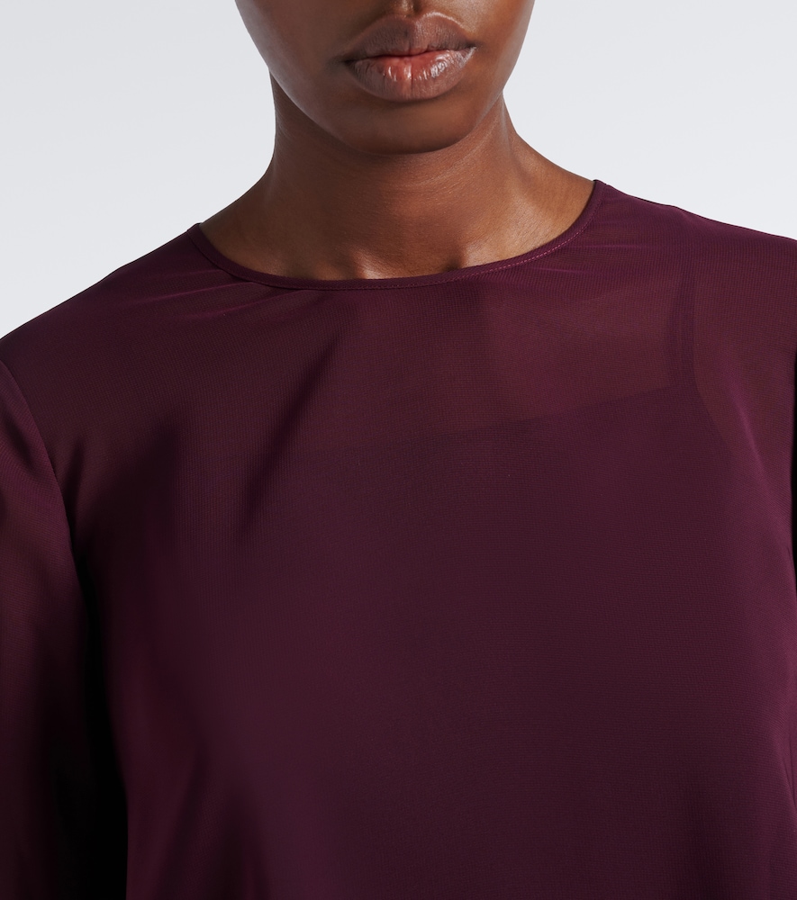 Ariane Sequined Chiffon Top