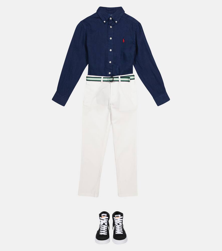 POLO RALPH LAUREN LINEN SHIRT,P00537616