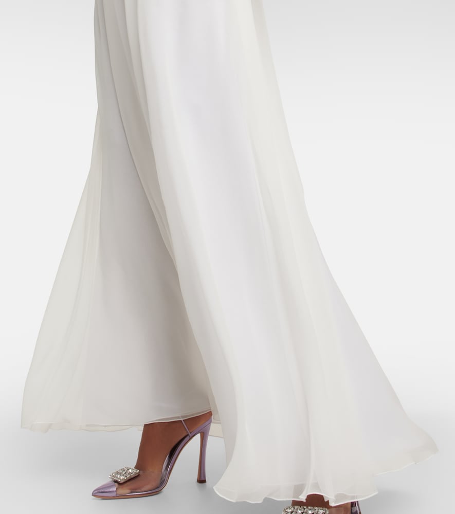  Giambattista Valli Giambattista Valli Off-shoulder-robe Aus Seide 